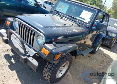 2006 Jeep Wrangler Unlimited from USA, damaged, VIN 1J4FA44S96P770007